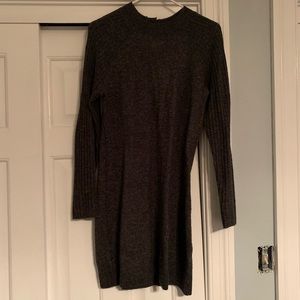 Super cute Grey sweater dress from Abercrombie